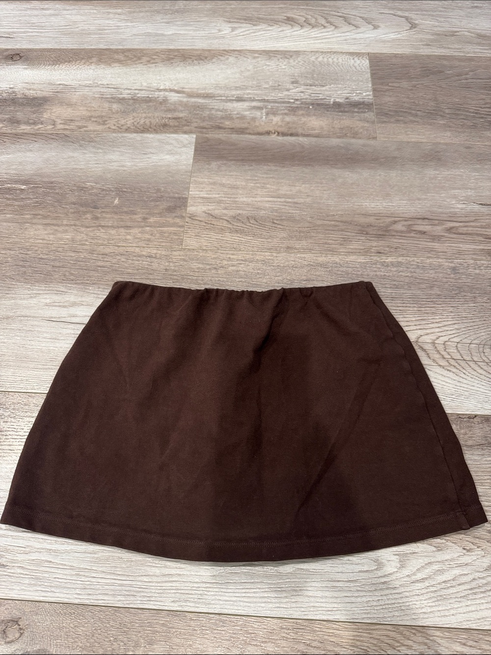 Classic Brown Mini Skort